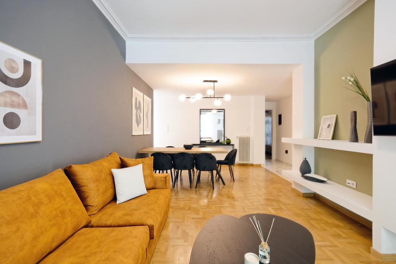Elegant Big Apartment In Athens Center With Balcony 外观 照片