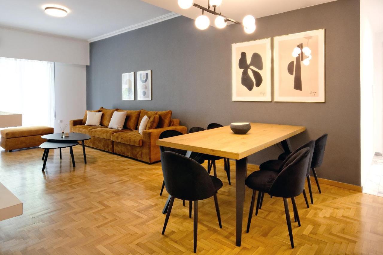 Elegant Big Apartment In Athens Center With Balcony 外观 照片