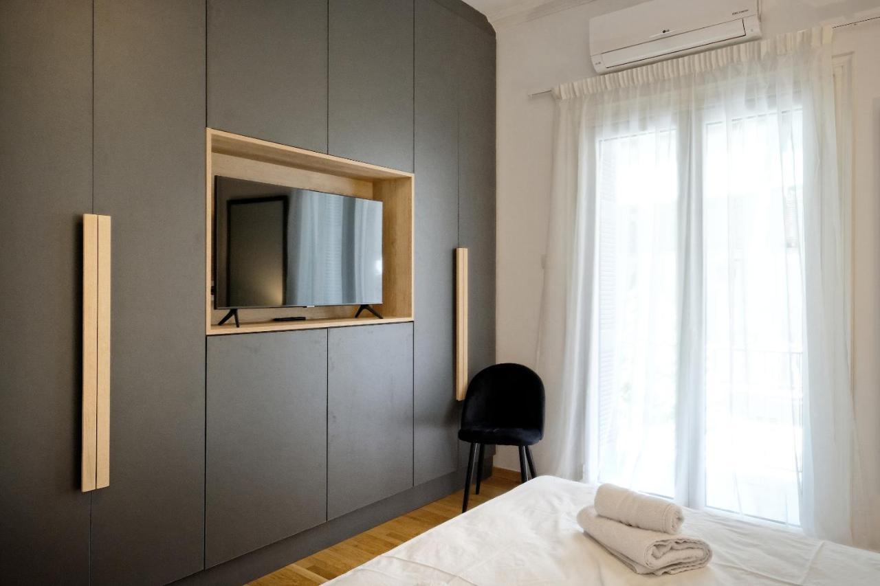 Elegant Big Apartment In Athens Center With Balcony 外观 照片