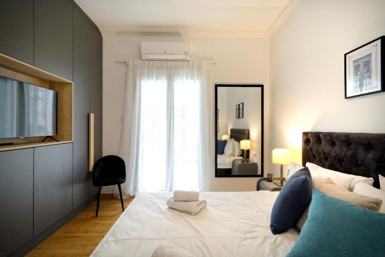 Elegant Big Apartment In Athens Center With Balcony 外观 照片